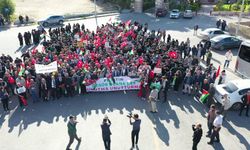 Ürgüp'ten Filistin'e destek