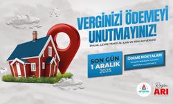 Belediyeden vergi hatırlatması