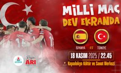 Milli maçlar dev ekranda seyredilecek