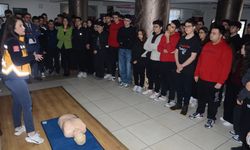 Kardelen’de acil sağlık hizmeti ve OED cihazı anlatıldı