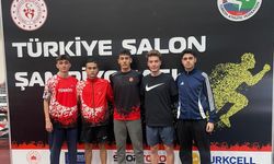 Salon atletizm sezonu derecelerle açıldı