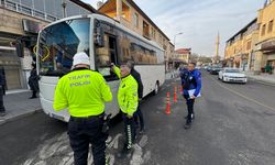 Ürgüp’te Dolmuş ve Servis Araçlarına Denetim