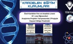 Özel Kardelen Fen Lisesi TÜBİTAK bölge finallerinde