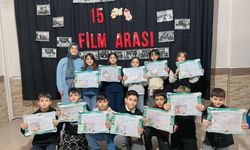 Kardelenli öğrencilerin karne coşkusu