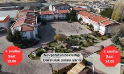 Nevşehir’in beklediği bursluluk sınavı yarın