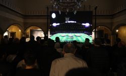 Süper Kupa finali dev ekranda izlendi