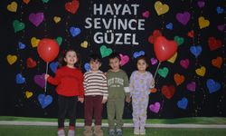 Kardelenli minik yüreklere sevgi aşılandı