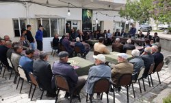 Aslanbay, Sarıhıdır köyünde vatandaşlarla bir araya geldi