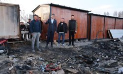 Aslanbay'dan ATV- UTV işletmecilerine geçmiş olsun ziyareti