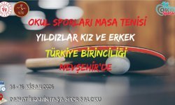 Masa tenisi Türkiye şampiyonası başlıyor