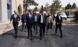 Alan Başkanı Aslanbay ve Kaymakam Coşkun, Mustafapaşa’da