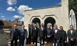 NTSO BAŞKAN ADAYI ERTAŞ, REKTÖR KARASAR’I ZİYARET ETTİ