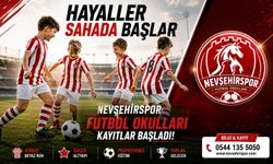 Nevşehirspor Futbol Okullarında kayıt heyecanı başladı