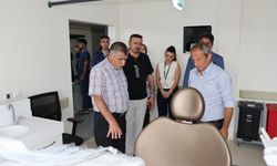 Aktekin, Diş Hekimliği Eğitim ve Hastane Binası’nı inceledi