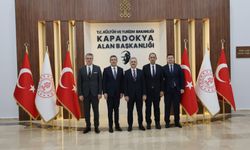 Aslanbay, üst düzey yargı mensuplarını misafir etti