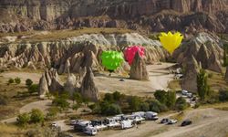 Kapadokya'da gizemli çekim