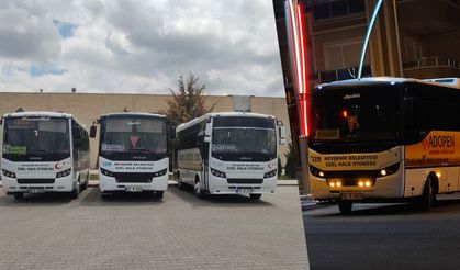 Otobüslere zam geldi