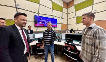 AK Parti İl Başkanı Aygün’den 112 Çağrı Merkezi'ne ziyaret