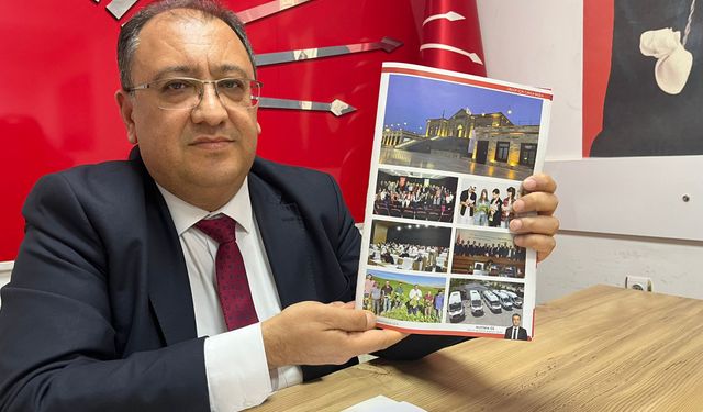MHP adayı seçim broşüründe CHP'nin çalışmalarını örnek gösterdi