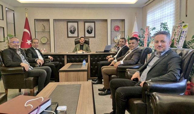 AK Partili başkanlardan Feralan’a ziyaret
