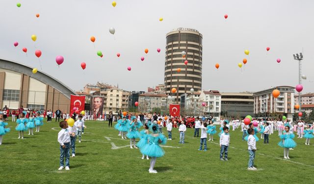 Nevşehir’de 23 Nisan coşkusu yaşandı