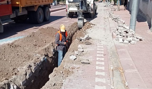 Acıgöl’de doğal gaz çalışmaları başladı