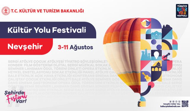 Kapadokya'da Kültür Yolu Festivali başlıyor