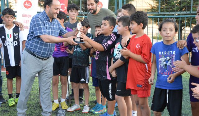 Kur’an kursları arasında düzenlenen turnuvada şampiyon belli oldu