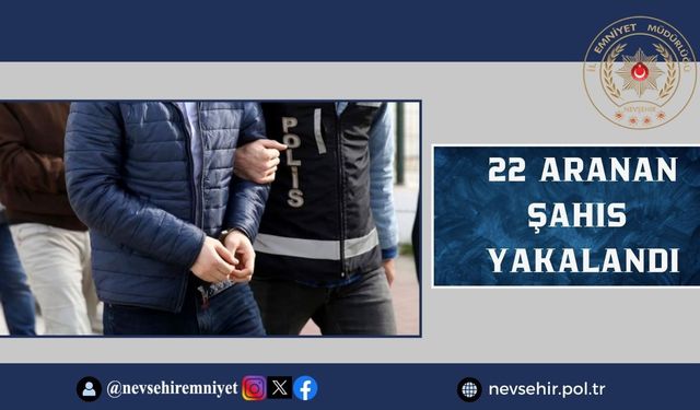 22 kişi yakalandı, 8’i tutuklandı