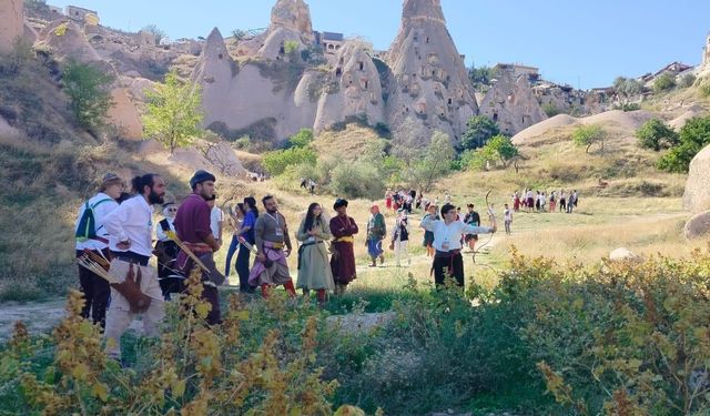 3. Kapadokya Geleneksel Okçuluk Festivali Uçhisar’da yapıldı