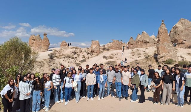 1’inci sınıf öğrencileri Kapadokya’yı gezdi