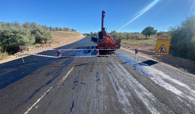 Balcın - Boğaz yolu İl Özel İdaresiyle asfalta kavuşuyor