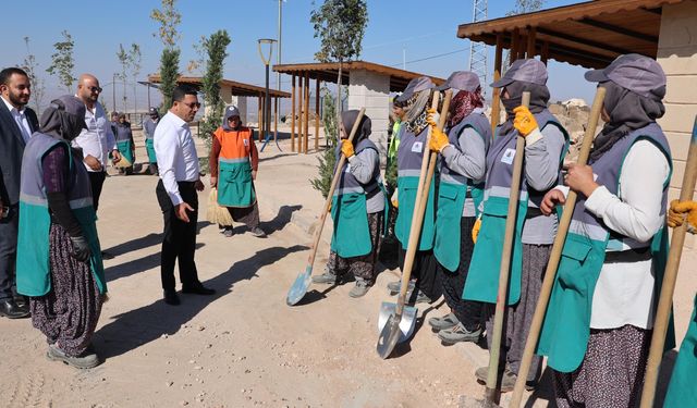 Başkan Arı çalışma alanlarında incelemelerde bulundu