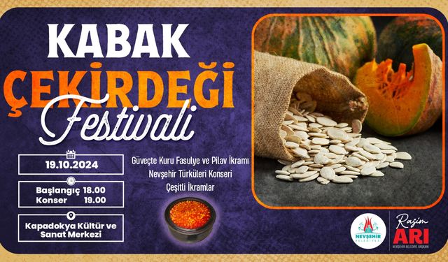 Kabak Çekirdeği Festivali yapılacak