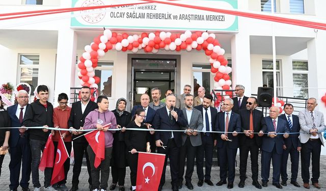 Olcay Sağlam Rehberlik ve Araştırma Merkezi açıldı