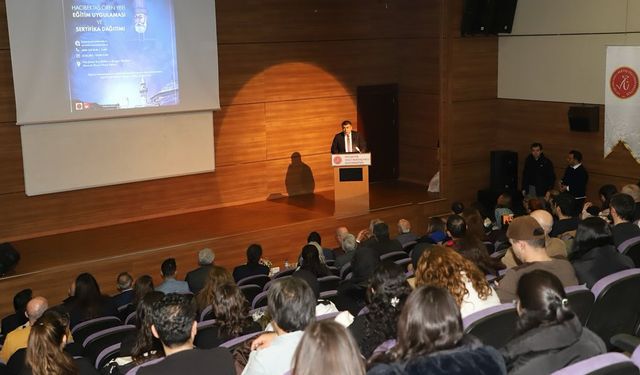 Hacıbektaş Ören Yeri Eğitim Uygulaması ve Sertifika Dağıtımı programı