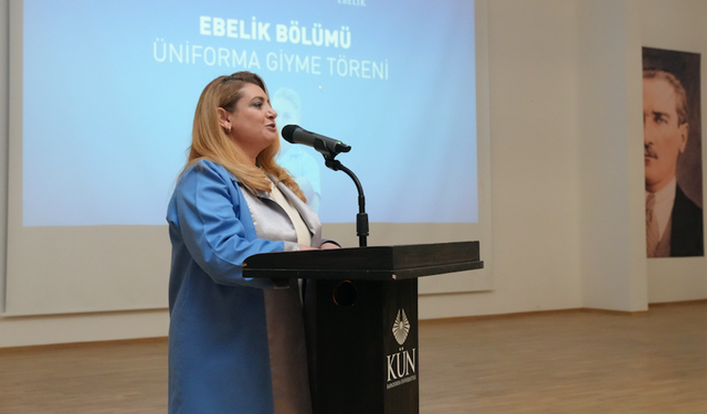 Hemşirelik Bölümü öğrencileri üniformalarını giydi