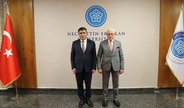 NEVÜ Rektörü Aktekin’den NEÜ Rektörü Zorlu’ya ziyaret