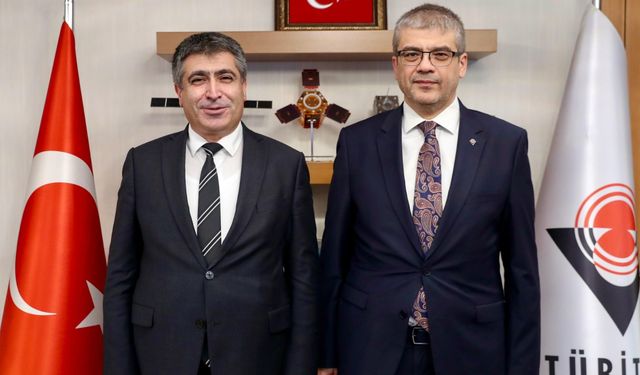 NEVÜ Rektörü Aktekin’den TÜBİTAK Başkanı Aydın’a ziyaret