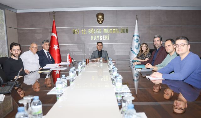 Avanos Kızılırmak Nehri Taşkın Kontrolü Projesi için toplantı yapıldı
