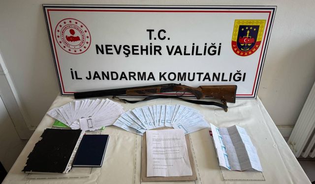 Avanos'ta tefecilik operasyonu