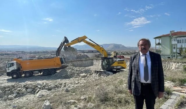 Avanos Kız Mesleki ve Teknik Anadolu Lisesinin inşaatı başladı