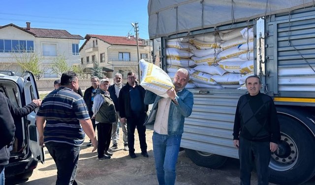 Avanos’ta tohum dağıtıldı