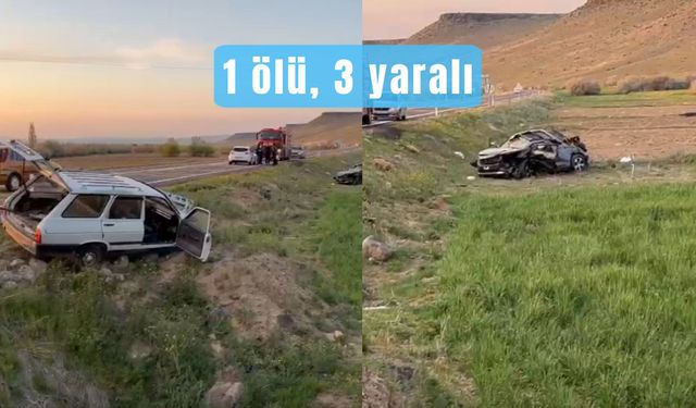 Feci kaza: 1 ölü, 3 yaralı
