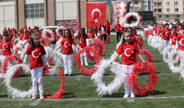 Nevşehir'de 23 Nisan coşkusu