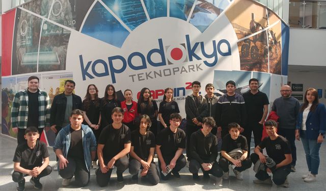 Öğrenciler, Kapadokya Teknopark'ı ziyaret etti