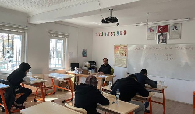 Umre ödüllü gençlik bilgi yarışması düzenlendi