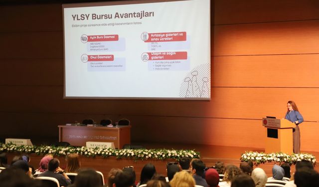 Yurt dışında lisansüstü eğitim ve YLSY bursu anlatıldı