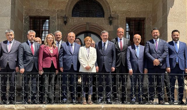 Cumhurbaşkanı Yardımcısı Cevdet Yılmaz KÜN’ü ziyaret etti