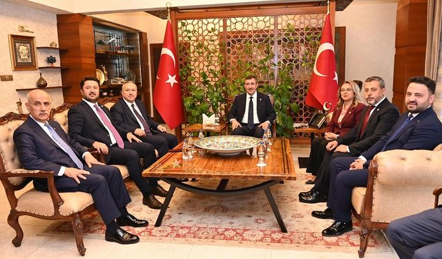 Cumhurbaşkanı Yardımcısı Yılmaz, Nevşehir'i ziyaret etti